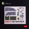 Kelik K48127 F-16CJ - interior 3D decals for Tamiya kit (1/48)